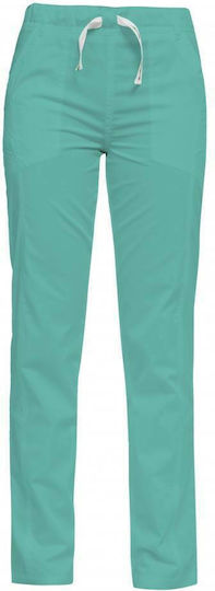 B-Well Luca Unisex Green Medical Pants Cotton and Polyester