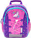 Belmil Little Unicorn Mini Kiddy School Bag Backpack Kindergarten Multicolour with Water Bottle Holder 6.5Liters