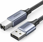 Ugreen USB 2.0 Cable USB-A male - USB-B male Μαύρο 5m (90560)