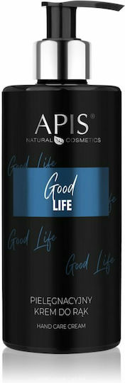Apis Natural Cosmetics Good Life Ενυδατική Κρέμα για Ξηρά Χέρια 300ml