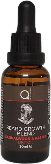 Qure Λάδι Περιποίησης για Γένια Growth Blend Sandalwood Kasmir 30ml