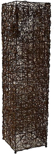 Atmosphera Vintage Floor Lamp H100xW25cm. with Socket for Bulb E27 Brown