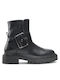 Cizme biker pentru femei Negru
