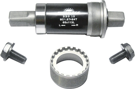 SunRace BBS15 Μεσαία Τριβή Ποδηλάτου Μεσαία Τριβή 68 x 122 mm