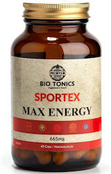 Bio Tonics Sportex Max Energie 665mg 60 Kräuterkapseln Bio Tonics Sportex Max Energie 665mg 60 Kräuterkapseln