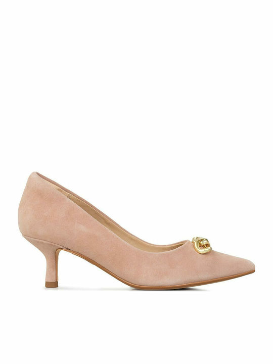 Clarks Leather NUDE Medium Heels Violet55 Clarks Leather NUDE Medium Heels Violet55