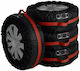 RAZ211 Covers for Car Tires 76.4cm 4pcs Black