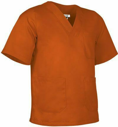 Valento Link Unisex Ιατρική Μπλούζα Πορτοκαλί