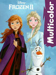 Διακάκης Книга за оцветяване Frozen Multicolor Elsa & Anna 000598247