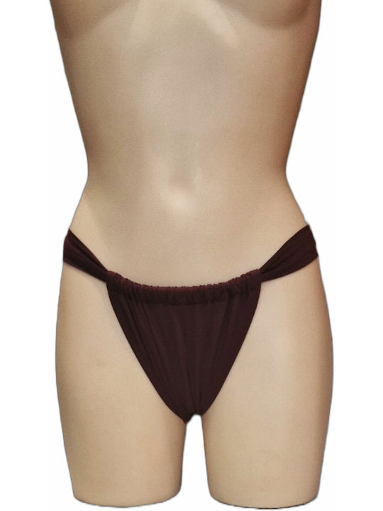 Bluepoint Shell Bikini Brazil Burgundy