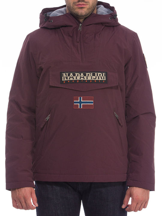 Rainforest Pocket 2 Winter Jacke Wasserdicht und Winddicht Burgundy Fudge