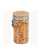 Kesper Βάζο Γενικής Χρήσης με Καπάκι Γυάλινο Διάφανο 1100ml