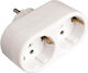 T-Shaped Wall Plug 2 Positions 2pcs