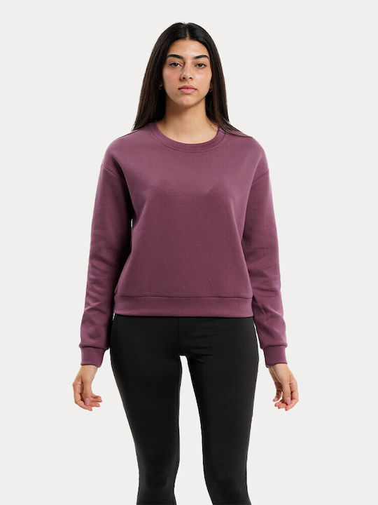 Only Women's Sweatshirt Purple