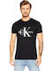 T-shirt Μαύρο
