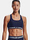 Under Armour Women's Sports Bra without Padding Blue