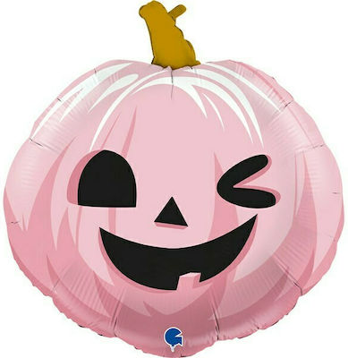 Μπαλόνι Halloween Κολοκύθα Ροζ 56εκ