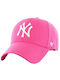 47 Brand Παιδικό Καπέλο Jockey Υφασμάτινο Yankees Ροζ