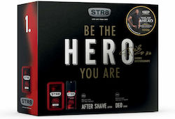 STR8 Be The Hero You Are Red Code Skin Care Set with After Shave & Deodorant