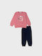 Action Sportswear Kids Sweatpants Set Pink 2pcs