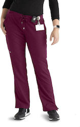 Grey's Anatomy Mia Medizinische Hosen Burgundisch