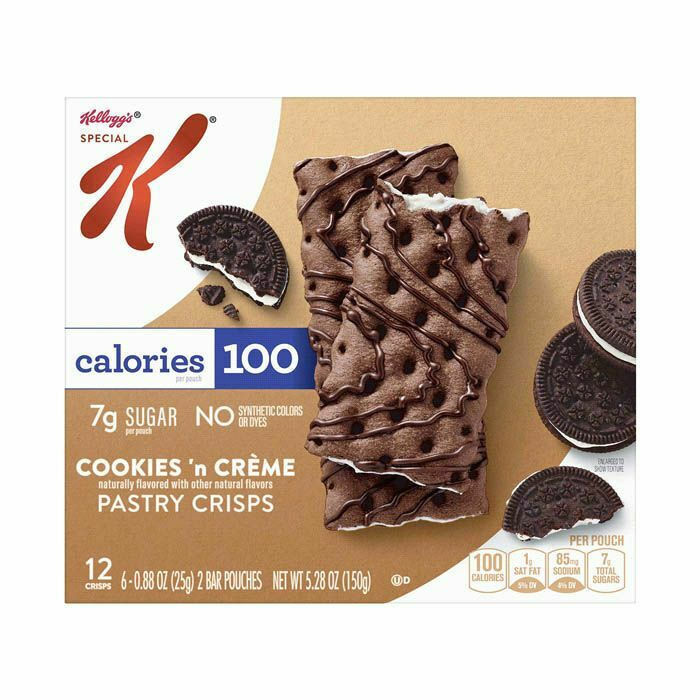 Kellogg's Pastry Crisps Special K με Γεύση Cookies 'n Creme 150gr