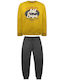 Energiers Kids Sweatpants Set Yellow 2pcs