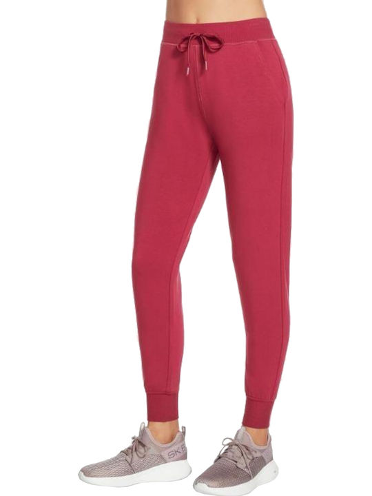 Talie înaltă Pantaloni de Trening cu elastic Fuchsia