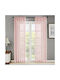 My Home Luxury Перде с Плик с Писалка Line Розово 300x280см