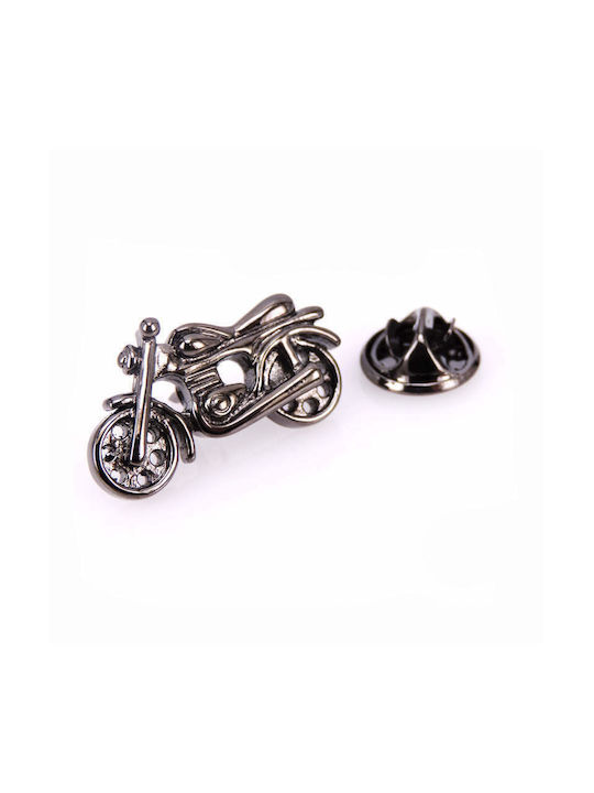 Black Motorcycle Pin