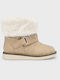 Mayoral Kids Boots with Zipper Beige