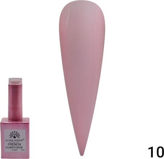 Global Fashion 8104 Grundierung für Gel-Nagellacke Gummi 15ml