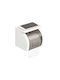 ED370013 Plastic Paper Holder Wall Mounted White