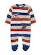 Mayoral Baby Bodysuit Set Long-Sleeved Velvet with Pants Multicolour