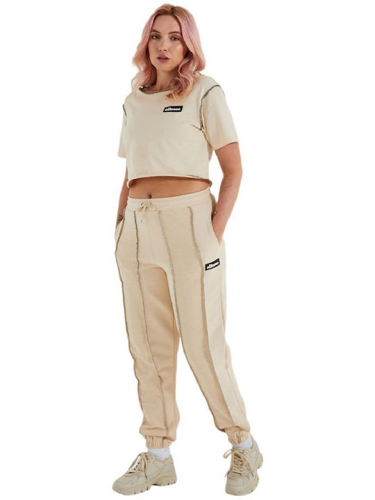 Ellesse Brilla SGP15935 Παντελόνι Φόρμας Μπεζ