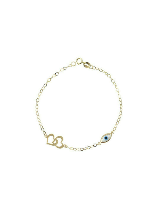 Children's gold bracelet 9K (BP000867)*