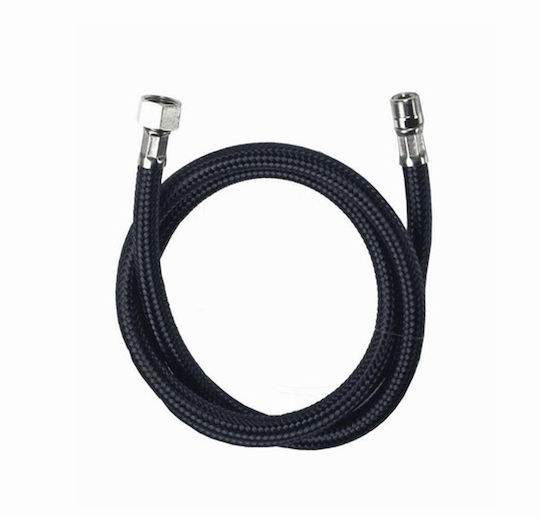 GAM-3055 Σπιράλ Ντουζ Πλεκτό 120cm Μαύρο