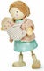 Tender Leaf Toys Mrs Goodwood & Baby Комплект Дървени Кукли за Къща за Кукли
