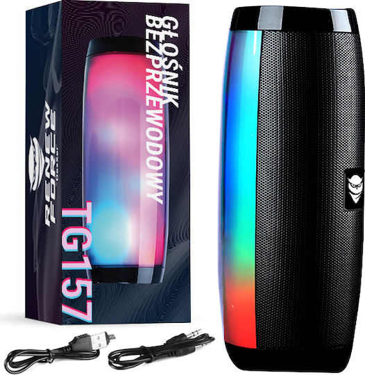 Dexxer Renew Force Boxă Bluetooth 10W cu Radio și Durată de Baterie până la 3 ore Negru