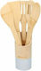 Alpina Appliances Bamboo Cooking Utensil Set Be...