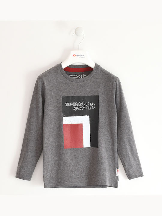 Superga Kids Blouse Long Sleeve Gray