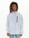Winter Jacket Softshell Waterproof and Windproof Ice White