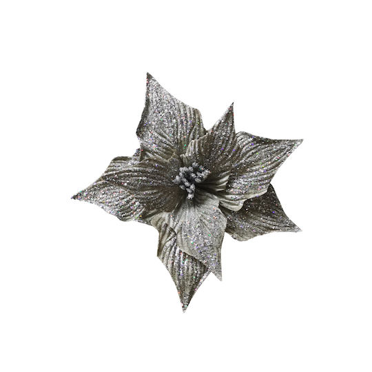 XMASfest Weihnachtsdekoration Kunststoff Blume
