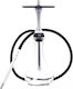 Hookah Ναργιλές Model X Μονός Snow White 42cm