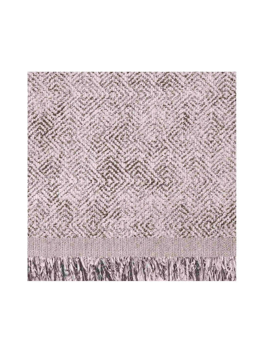 Borea Gemma Three-Seater Sofa Throw Chenille 180x300cm Dusty Pink