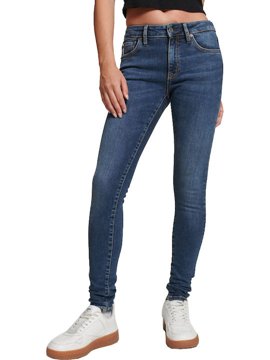 Superdry D1 Ovin Vintage Damenjeans Mittelhohe ...