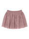 Kinder Tutu Rock aus Tüll Einfarbig Rosa
