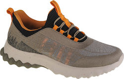 Skechers Voston - Reever Ανδρικά Sneakers Καφέ