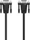 HAMA Kabel VGA-Stecker - VGA-Stecker Schwarz 3m (00200708)