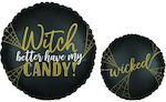 Balon satinat Halloween Wicked de 18"